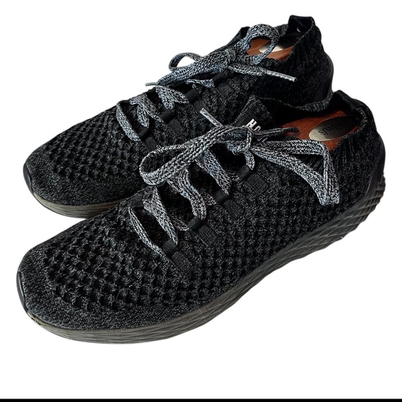 NOBULL Men’s Knit Runners in Black Gray size 11 main image 4